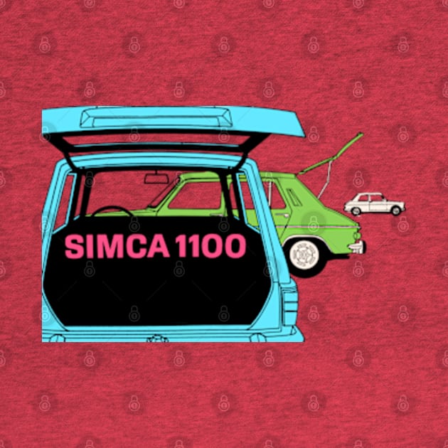 SIMCA 1100 - brochure by Throwback Motors